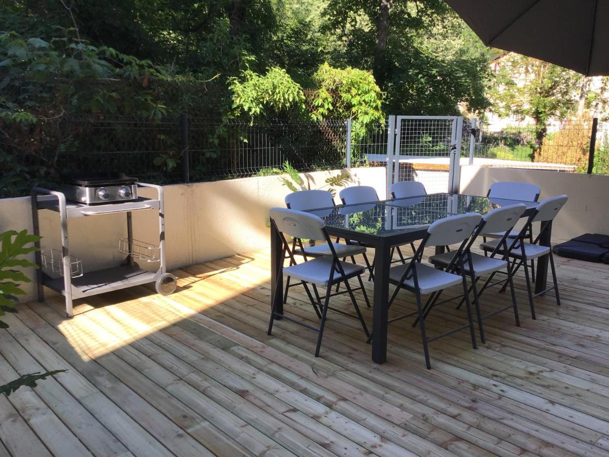 Magnifique T4 avec terrasse à Saint-Nectaire - 8 pers Apartamento Exterior foto
