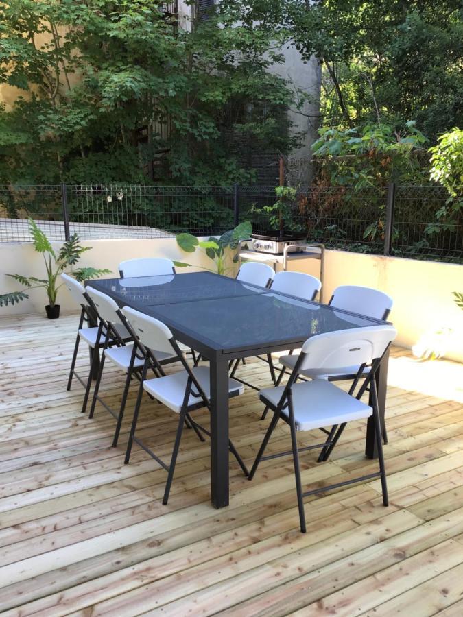Magnifique T4 avec terrasse à Saint-Nectaire - 8 pers Apartamento Exterior foto